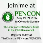 Come visit me at PenCon Conference in Colorado Springs, CO, May 19-21st